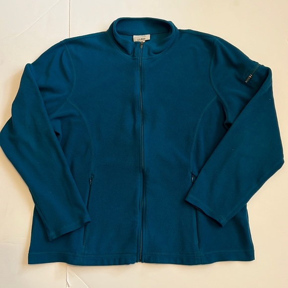 Lands' End Jackets & Blazers - Lands’ End full zip long sleeve fleece